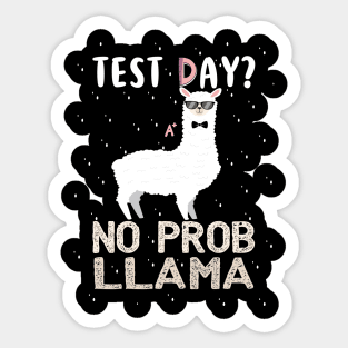 Best Gift Idea with Quote for Llama Lovers Sticker